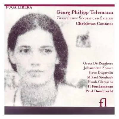 CD Georg Philipp Telemann: Geistliches Singen Und Spielen: Christmas Cantatas