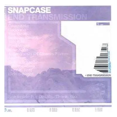 CD Snapcase: End Transmission