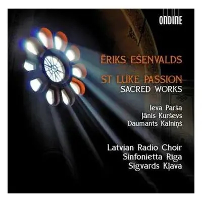 CD Latvian Radio Choir: St. Luke Passion / Sacred Works