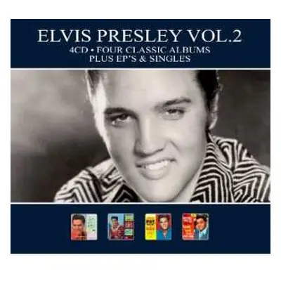 4CD Elvis Presley: Elvis Presley Vol. 2 (4CD Four Classic Albums Plus EP's And Singles)