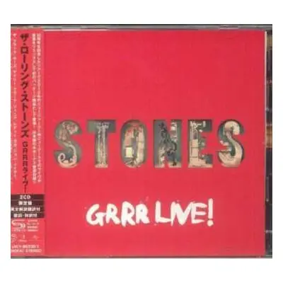 2CD The Rolling Stones: Grrr Live! LTD