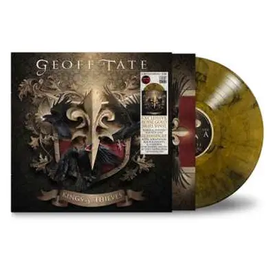 LP Geoff Tate: King's & Thieves - Royal Gold Swirl