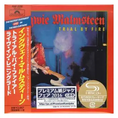 CD Yngwie Malmsteen: Trial By Fire: Live In Leningrad LTD