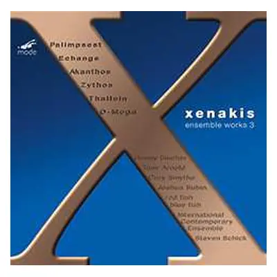 CD Iannis Xenakis: Ensemble Music 3