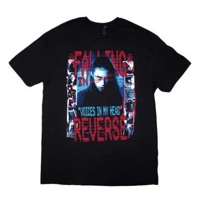 Falling In Reverse Unisex T-shirt: Voice Collage (back Print) (xx-large) XXL