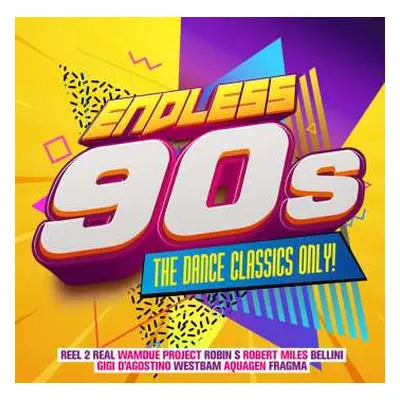 2CD Various: Endless 90s - The Dance Classics Only! (2cd)