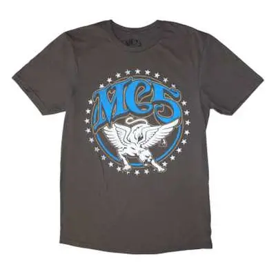 Mc5 Unisex T-shirt: Winged Panther (x-large) XL