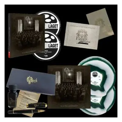 CD/Blu-ray Opeth: The Last Will And Testament (box - Cd+ Blu-ray + White Opaque + Dark Green Opa