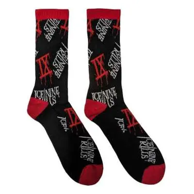 Ice Nine Kills Unisex Ankle Socks: Logos (uk Size 7 - 11) 42 - 47