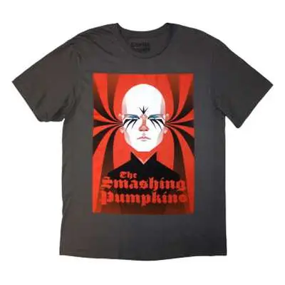 The Smashing Pumpkins Unisex T-shirt: Billy (charcoal Grey) (back Print) (large) L