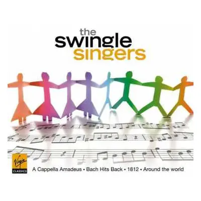 4CD/Box Set The Swingle Singers: A Cappella Amadeus - Bach Hits Back - 1812 - Around The World