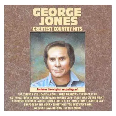 CD George Jones: Greatest Country Hits