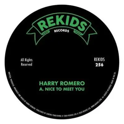 LP Harry Romero: Nice To Meet You