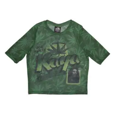 Bob Marley Ladies Crop Top: Kaya (mesh) (xx-large) XXL