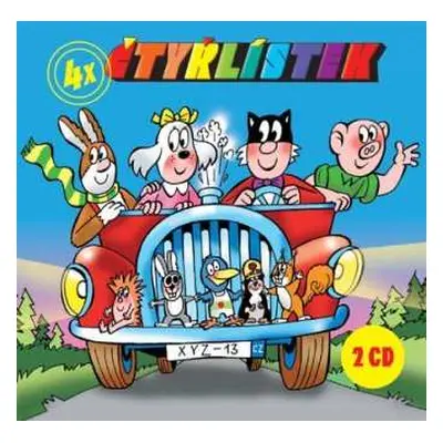 2CD Various: 4x Čtyřlístek