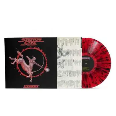 LP Shooting Star: Iii Wishes - Red & Black Splatter