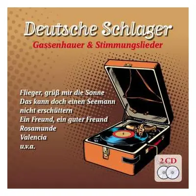 2CD Various: Deutsche Schlager Gassenhauer & Stimmungslieder