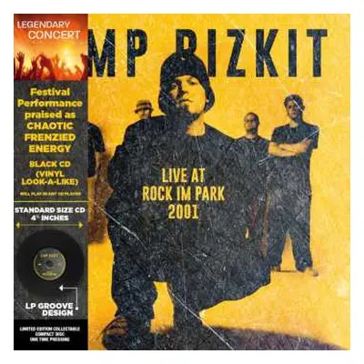 CD Limp Bizkit: Rock in the Park 2001