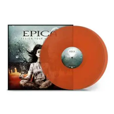 2LP Epica: Design Your Universe(transparent Orange Vinyl)