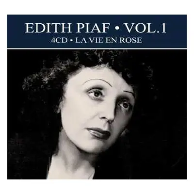 4CD Edith Piaf: Vol. 1 ● La Vie En Roses DIGI