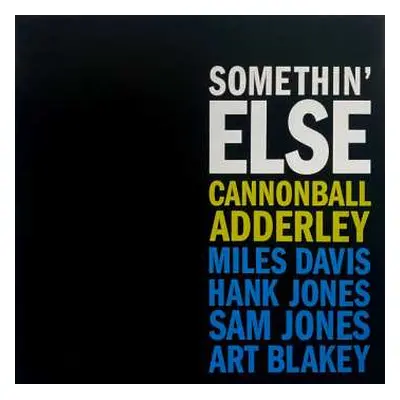 LP Cannonball Adderley: Somethin’ Else