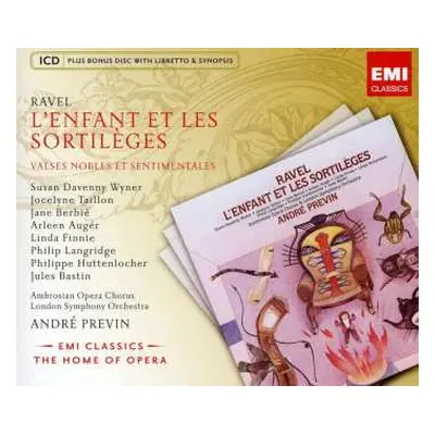 2CD Maurice Ravel: L'Enfant Et Les Sortilèges / Valses Nobles Et Sentimentales