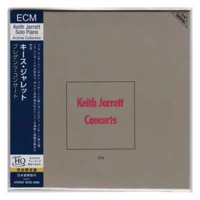 CD Keith Jarrett: Concerts LTD