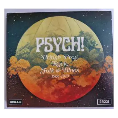 3CD Various: Psych! British Prog, Rock, Folk & Blues 1966-1973