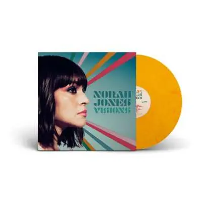 LP Norah Jones: Visions (limited Edition) (orange Swirl Vinyl) (mit Alternativem Cover, In Deuts