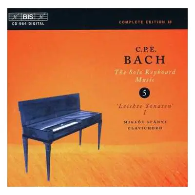 CD Carl Philipp Emanuel Bach: 'Leichte Sonaten' I