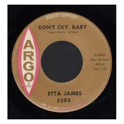 LP/CD Etta James: Don't Cry Baby (pink Vinyl+cd) (rsd 2025)