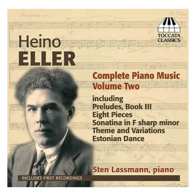 CD Sten Lassmann: Complete Piano Music Volume Two