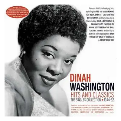 4CD Dinah Washington: Hits And Classics: The Singles Collection 1944-62