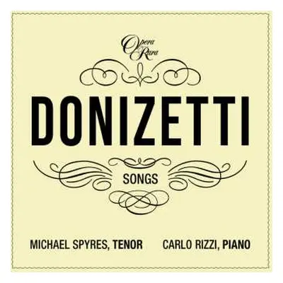 CD Gaetano Donizetti: Lieder Vol.3