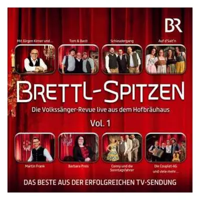 CD Various: Brettl-spitzen: Die Volkssänger-revue Live Aus Dem Hofbräuhaus