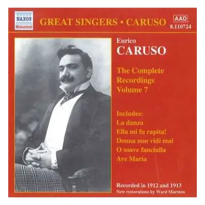 CD Enrico Caruso: The Complete Recordings - Volume 7