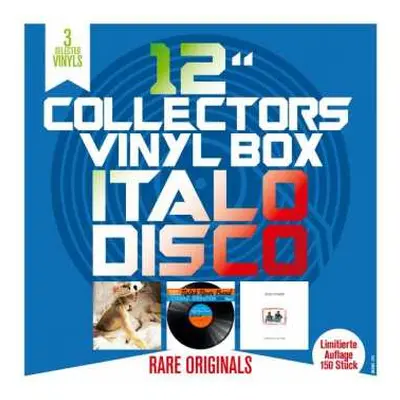 3LP Various: 12"collector S Vinyl Box: Italo Disco