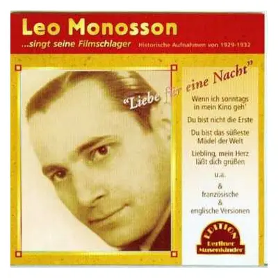 CD Leo Monosson: Liebe Für Eine Nacht