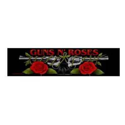 Super Nášivka Logo Guns N' Roses/roses