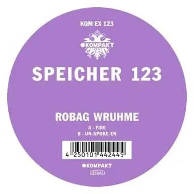 LP Robag Wruhme: Speicher 123