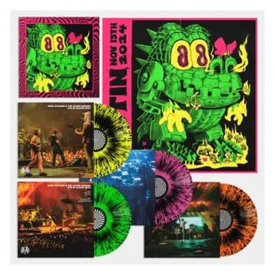 4LP King Gizzard And The Lizard Wizard: Live In Austin '24 (neon Splatter Vinyl)