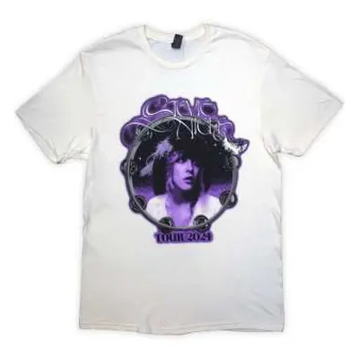 Stevie Nicks Unisex T-shirt: Tour '24 Bella Donna (natural) (back Print & Ex-tour) (x-large) XL