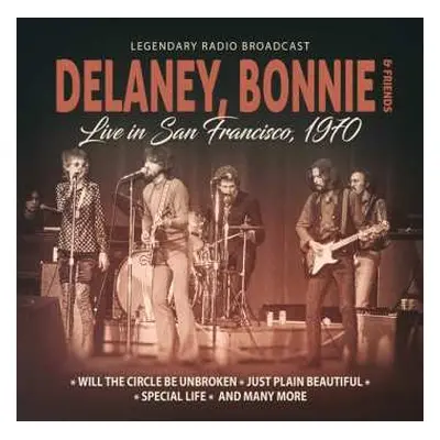 CD Delaney & Bonnie & Friends: Live In San Francisco 1970