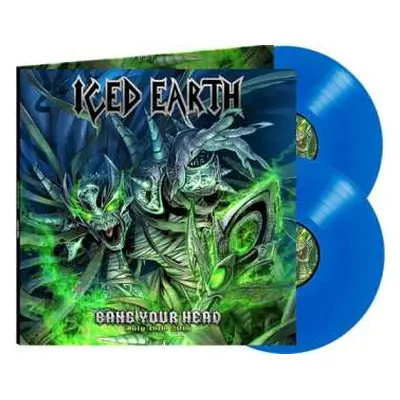 2LP Iced Earth: Bang Your Head - Blue