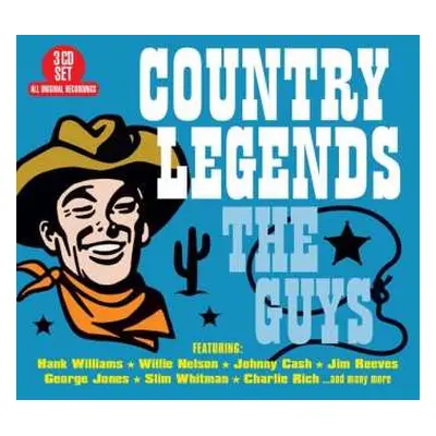 3CD Various: Country Legends: The Guys