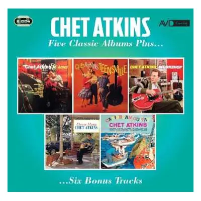 2CD Chet Atkins: Five Classic Albums Plus