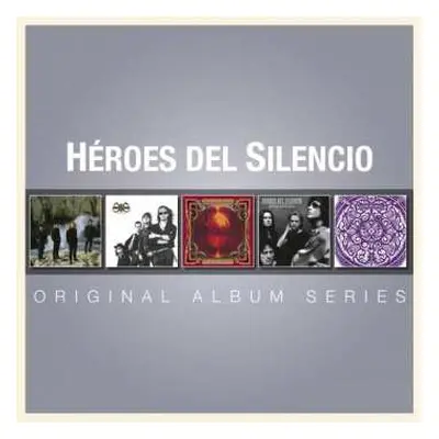 5CD Héroes Del Silencio: Original Album Series