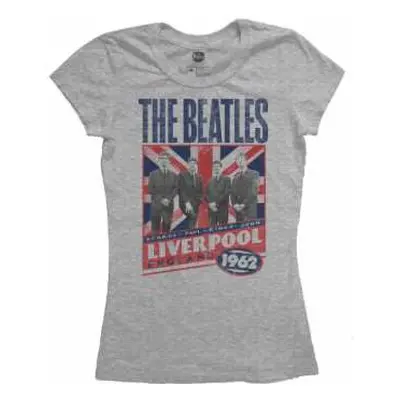 The Beatles Ladies T-shirt: Liverpool England 1962 (medium) M