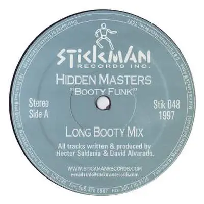 CD Hidden Masters: Booty Funk