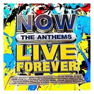 4CD Various: Now The Anthems Live Forever